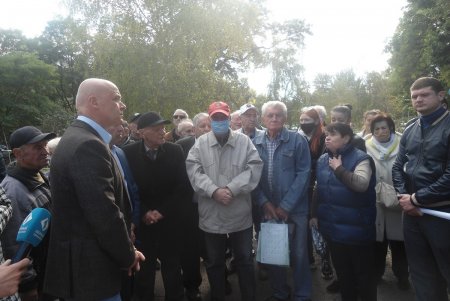 Одесситам презентовали проект благоустройства Прохоровского сквера, где будет расположен новый музей Холокоста (фото)