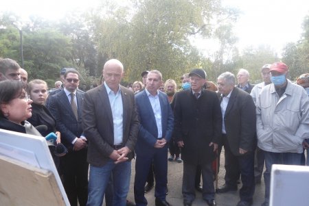 Одесситам презентовали проект благоустройства Прохоровского сквера, где будет расположен новый музей Холокоста (фото)