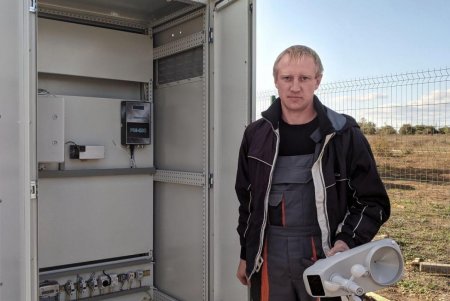 Возле порта «Южный» установили станцию мониторинга загрязнения воздуха (фото)
