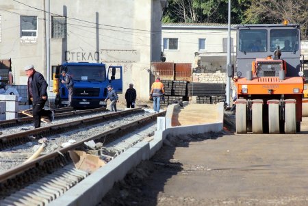Ход реконструкции Новощепного ряда (фоторепортаж)