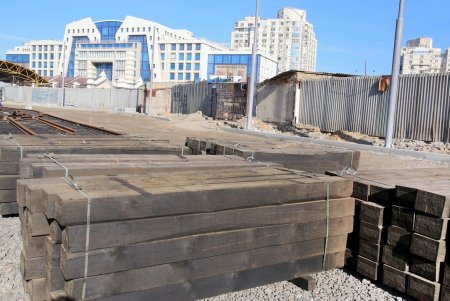 Ход реконструкции Новощепного ряда (фоторепортаж)