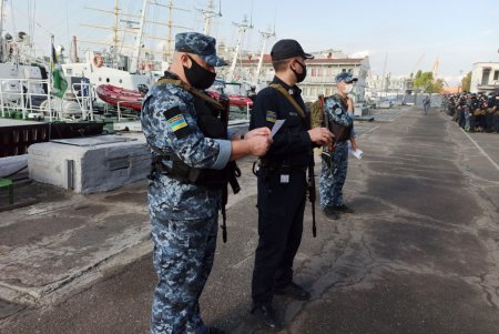 Подразделения Морской охраны Госпогранслужбы провели комплексные учения по отработке мероприятий по охране морской и речной границы Украины (фото, видео)