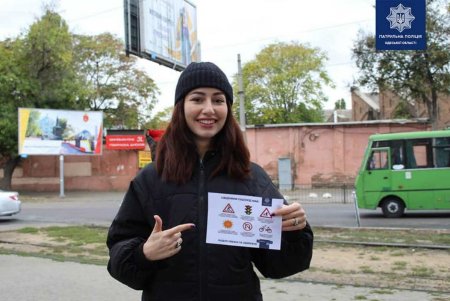 Патрульные напомнили одесситам о безопасности на дороге: ежедневно фиксируют сотни нарушений ПДД (фото)