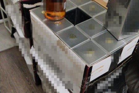 В городе действовала разветвленная сеть контрабанды алкоголя (фото)