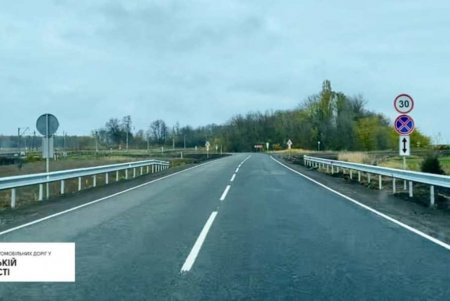 Дорожники отремонтировали участок трассы между Балтой и Подольском (фото)