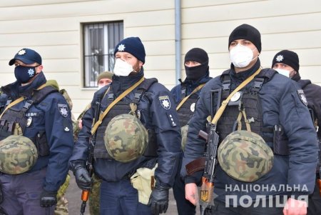 Сводный отряд полиции Одесской области отправился в командировку на восток Украины (фото)