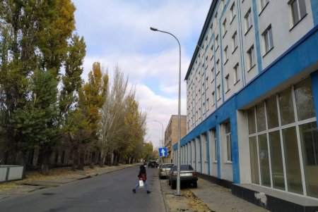 В Газовом переулке установили светодиодное наружное освещение (фото)