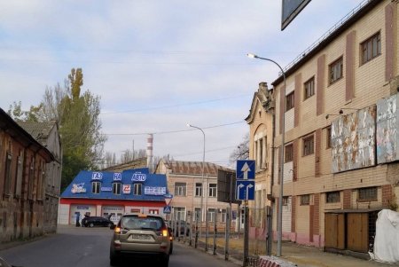 В Газовом переулке установили светодиодное наружное освещение (фото)