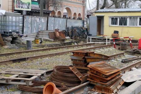 Реконструкция Новощепного ряда в кадрах (фоторепортаж)