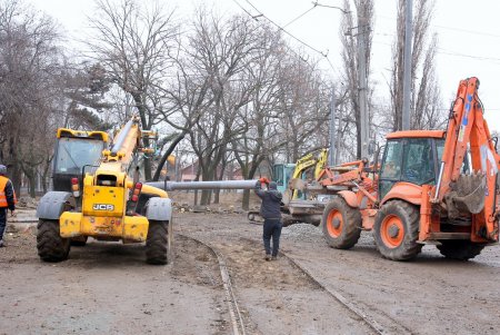 Ход благоустройства Алексеевского сквера (фоторепортаж)