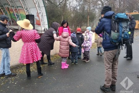 В парке Шевченко прошла акция по спасению птиц от голода (фото)