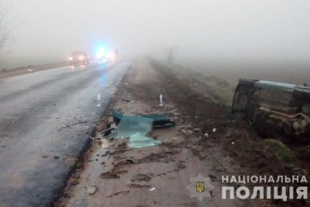В ДТП в Болградском районе пострадали семь человек, среди них трое маленьких детей (фото)