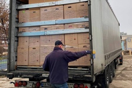 Дети из Германии собрали девять тысяч подарков для маленьких одесситов