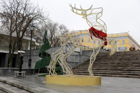 В Одессе готовятся к новогодним праздникам (видеокомментарий, фото)