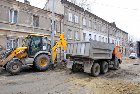 Старт реконструкции Деволановского спуска (фоторепортаж)