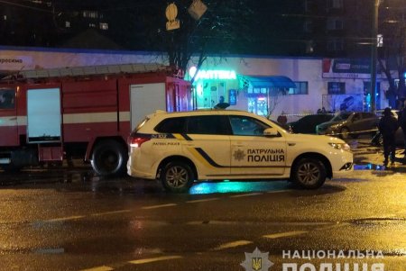 В результате ДТП в районе автовокзала загорелось авто: очевидцы говорят о погибших (фото)
