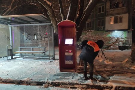 Одессу засыпало снегом: коммунальные службы работают в усиленном режиме (фоторепортаж)