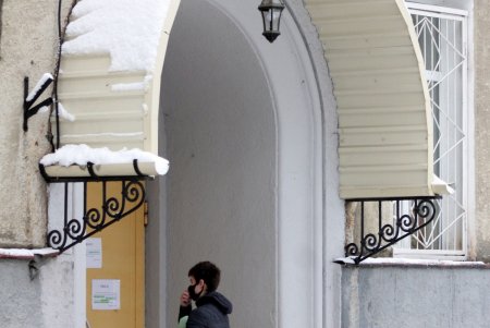 В Одессе выпал первый снег (фоторепортаж)