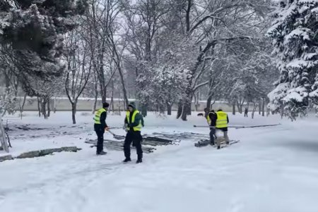 В Одессе устанавливают пункты обогрева во время непогоды (фото)