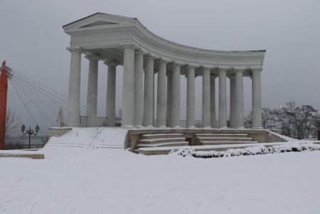 Зимняя сказка одесских улиц (фоторепортаж)