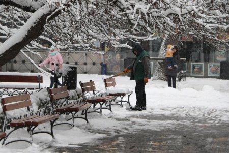 Зимняя сказка одесских улиц (фоторепортаж)