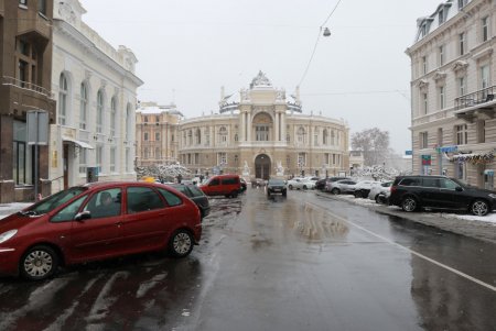 Зимняя сказка одесских улиц (фоторепортаж)