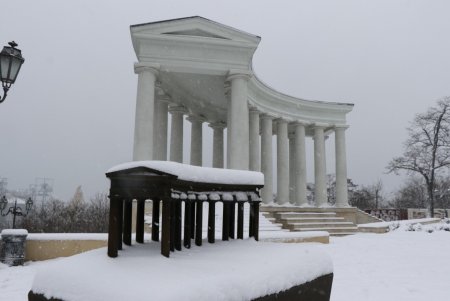 Зимняя сказка одесских улиц (фоторепортаж)