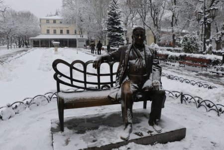 Зимняя сказка одесских улиц (фоторепортаж)