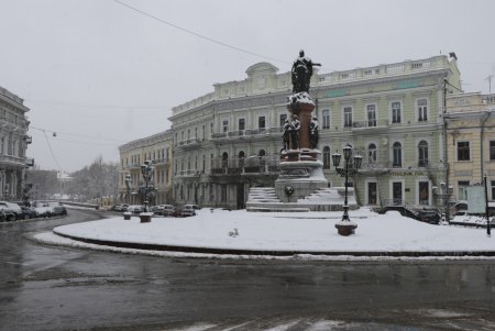 Зимняя сказка одесских улиц (фоторепортаж)