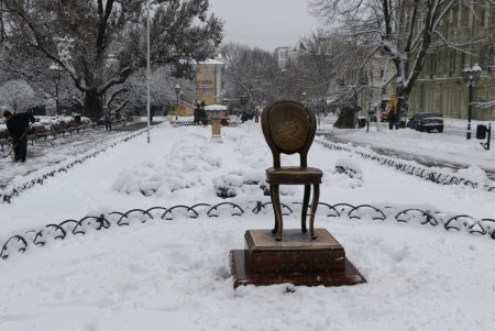 Зимняя сказка одесских улиц (фоторепортаж)