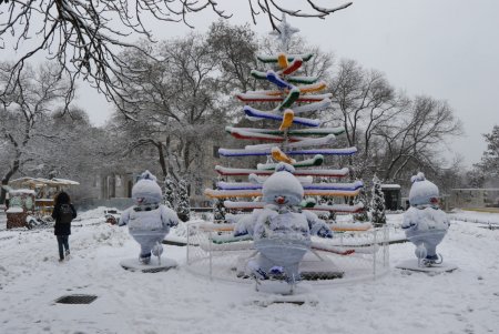 Зимняя сказка одесских улиц (фоторепортаж)