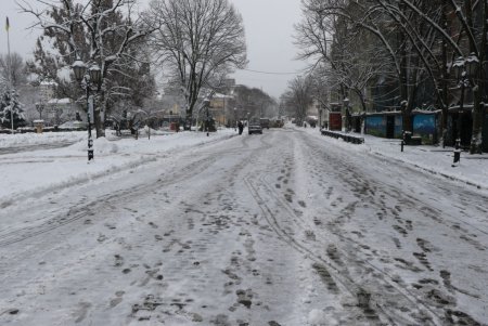 Зимняя сказка одесских улиц (фоторепортаж)