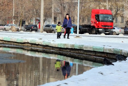 В Дюковский сад пришла оттепель (фоторепортаж) 