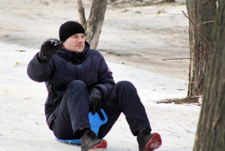 В Дюковский сад пришла оттепель (фоторепортаж) 