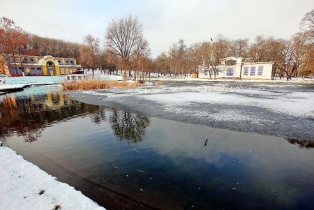В Дюковский сад пришла оттепель (фоторепортаж) 