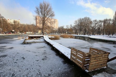 В Дюковский сад пришла оттепель (фоторепортаж) 