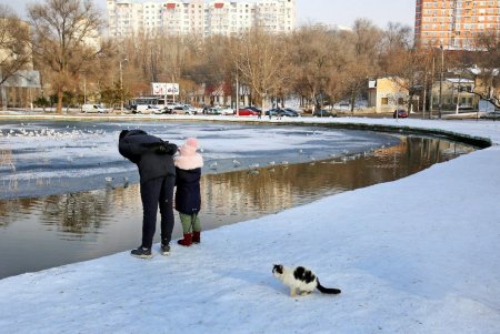 В Дюковский сад пришла оттепель (фоторепортаж) 