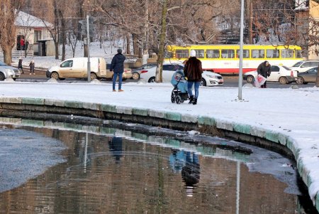 В Дюковский сад пришла оттепель (фоторепортаж) 
