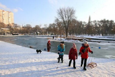 В Дюковский сад пришла оттепель (фоторепортаж) 