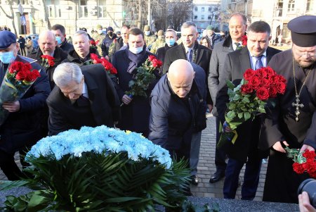 Одесситы отмечают День Соборности Украины (фоторепортаж)