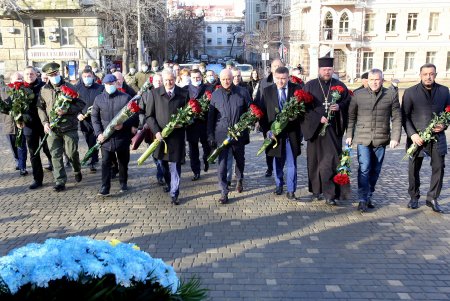 Одесситы отмечают День Соборности Украины (фоторепортаж)