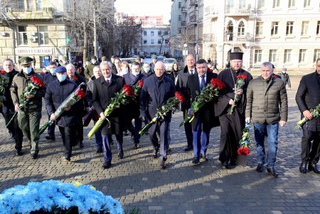 Одесситы отмечают День Соборности Украины (фоторепортаж)