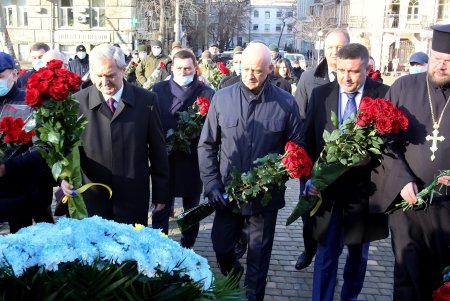 Одесситы отмечают День Соборности Украины (фоторепортаж)