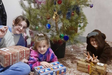Маленькие одесситы льготных категорий получают подарки от детей из Германии (фото)