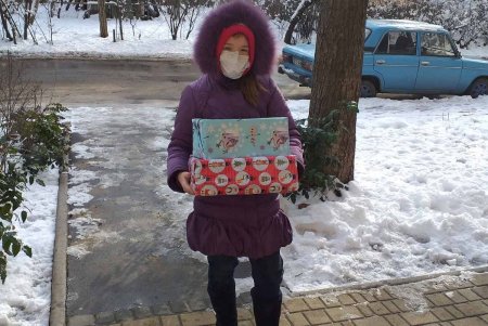 Маленькие одесситы льготных категорий получают подарки от детей из Германии (фото)