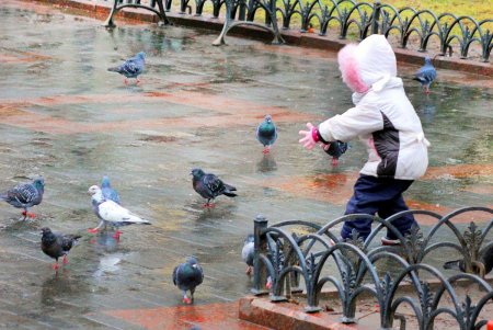 Вторник в Одессе выдался дождливым (фоторепортаж) 