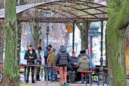Вторник в Одессе выдался дождливым (фоторепортаж) 