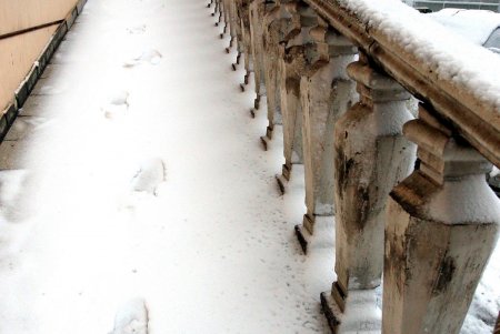 Сильнейший за последние годы снежный шторм в Одессе (фоторепортаж)