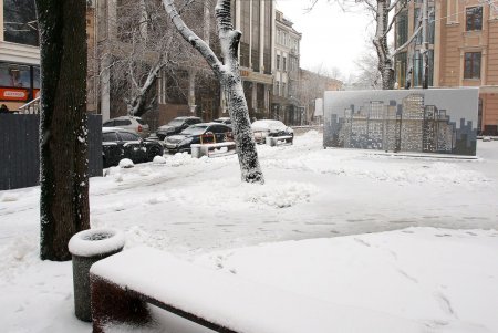 Сильнейший за последние годы снежный шторм в Одессе (фоторепортаж)