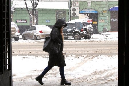 Сильнейший за последние годы снежный шторм в Одессе (фоторепортаж)